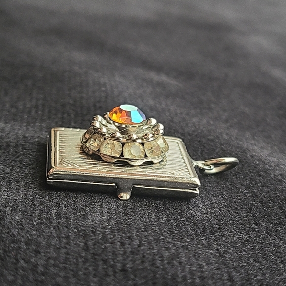 Vintage gem locket - Picture 4 of 7